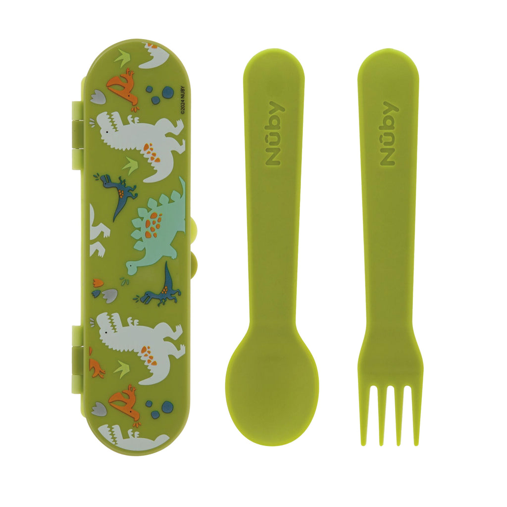 Toddler Utensil Set | Dino